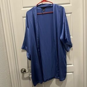 Victoria Secret Blue Robe‎ Vintage NWOT